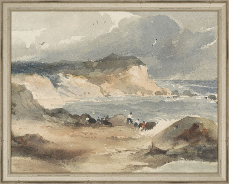 Watercolor Moody Beach HoJ