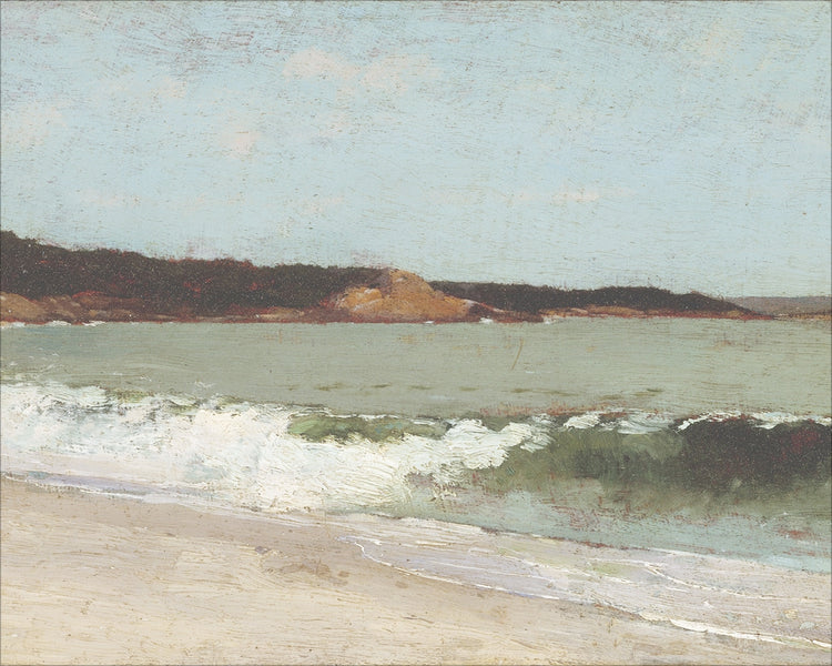 Framed Eagle Head Beach. Frame: No Frame. Paper: Rag Paper. Art Size: 8x10. Final Size: 8'' X 10''