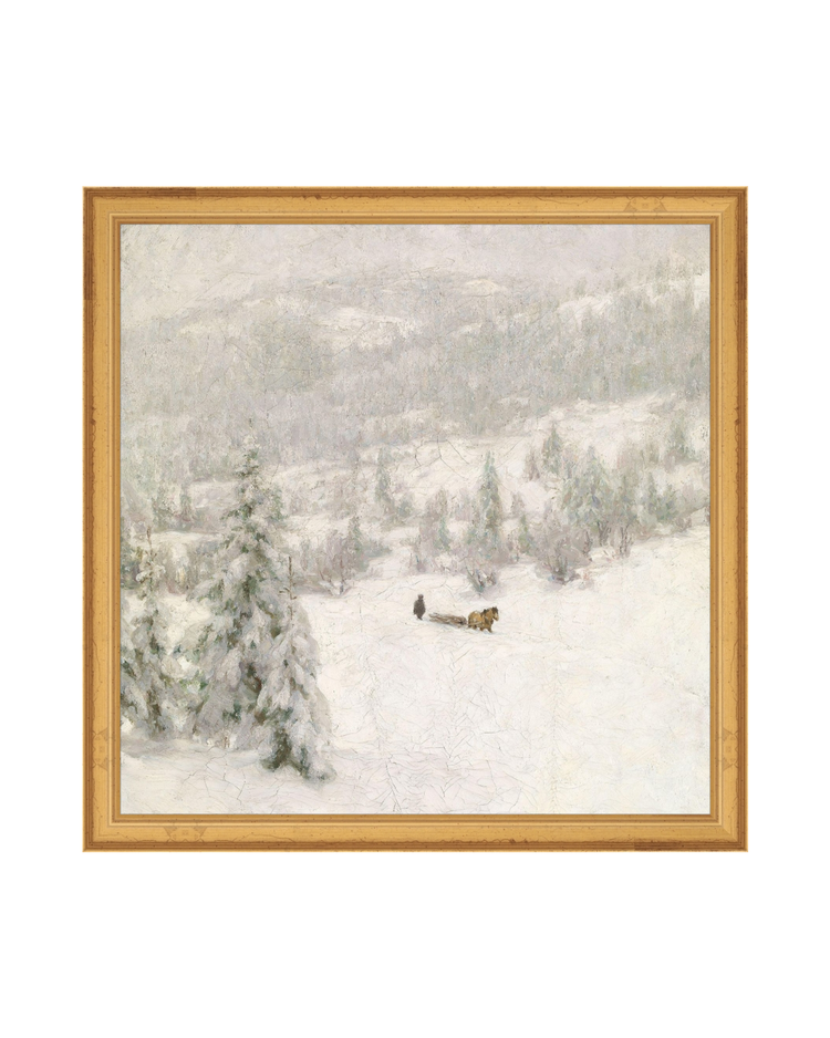 Horse in the Snow