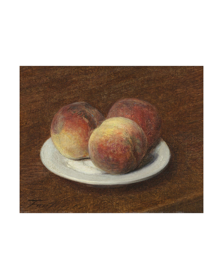 Peaches Still Life