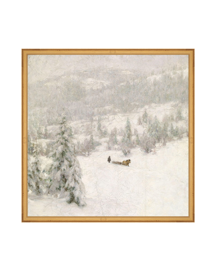 Horse in the Snow