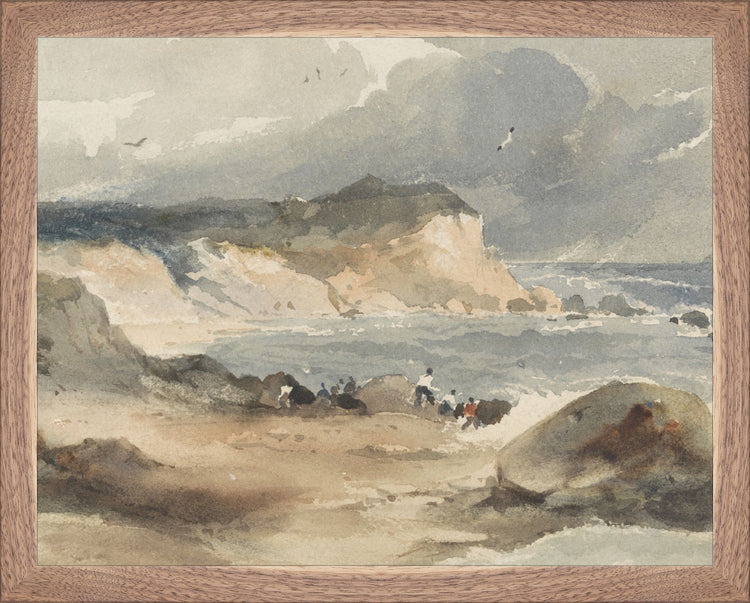 Watercolor Moody Beach HoJ