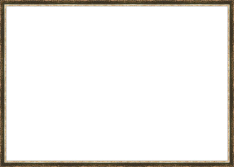 Black Silver Beaded Frame. Opening Size: 19x27. Final Size: 20'' X 28''