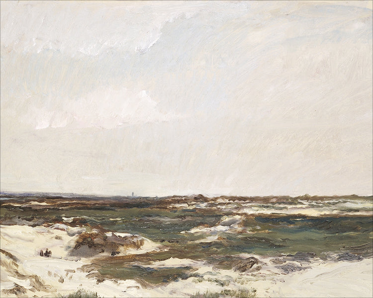 Framed Calais Dunes. Frame: No Frame. Paper: Rag Paper. Art Size: 8x10. Final Size: 8'' X 10''