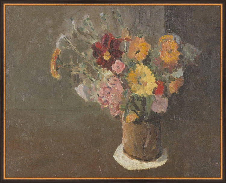 Vintage Vase of Flowers II HoJ