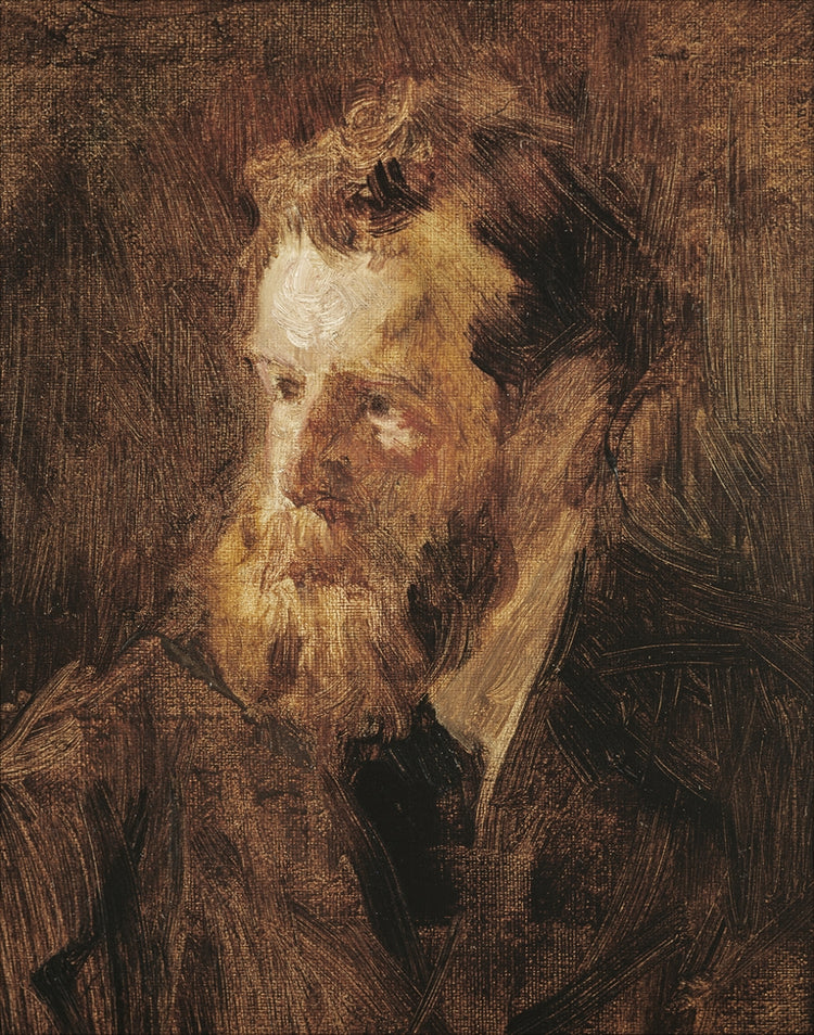 Framed EDMOND. Frame: No Frame. Paper: Rag Paper. Art Size: 14x11. Final Size: 14'' X 11''