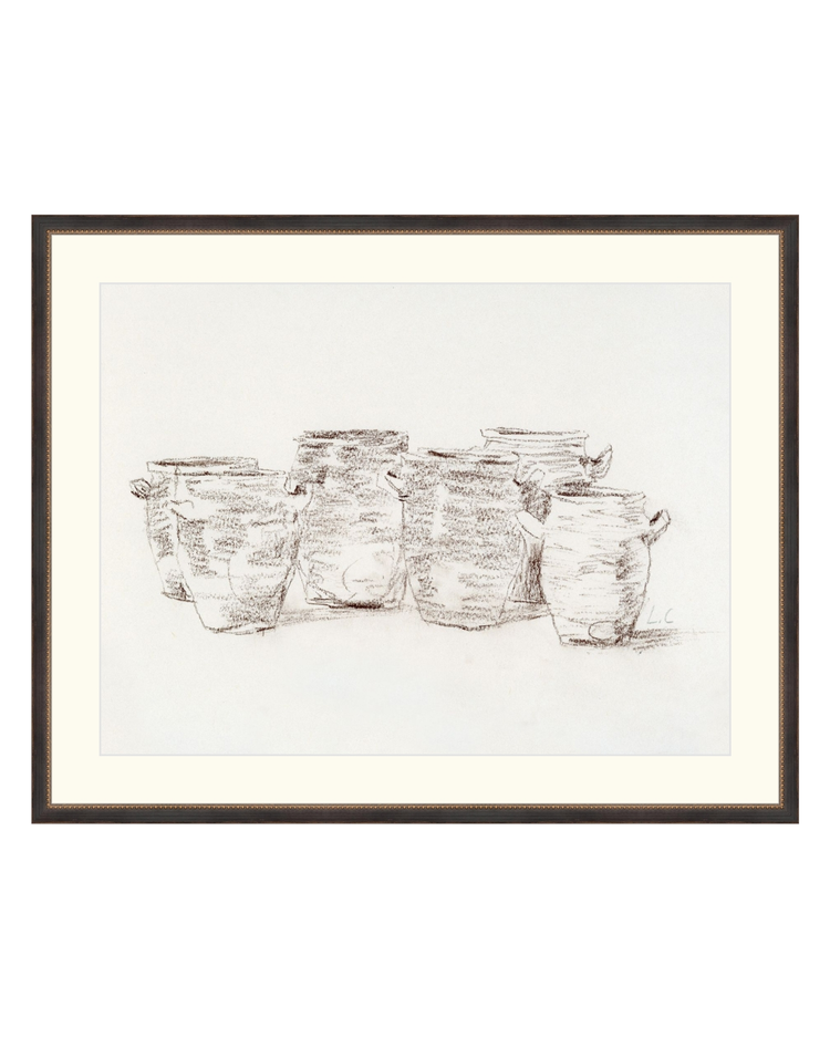 Vintage Vases Sketch