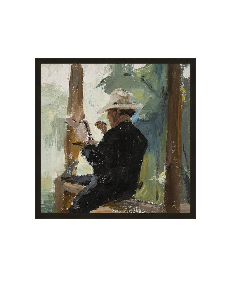 A Painter Paints