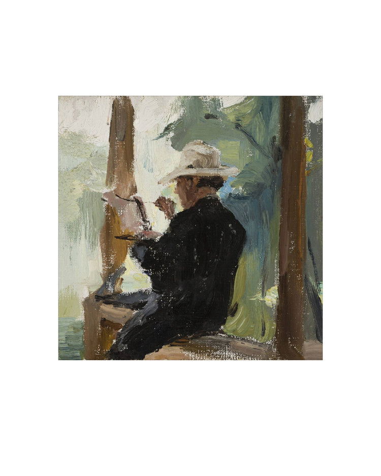 A Painter Paints