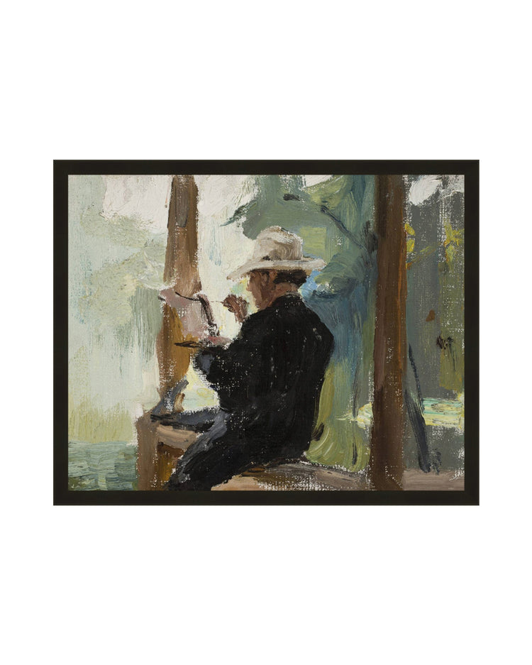 A Painter Paints