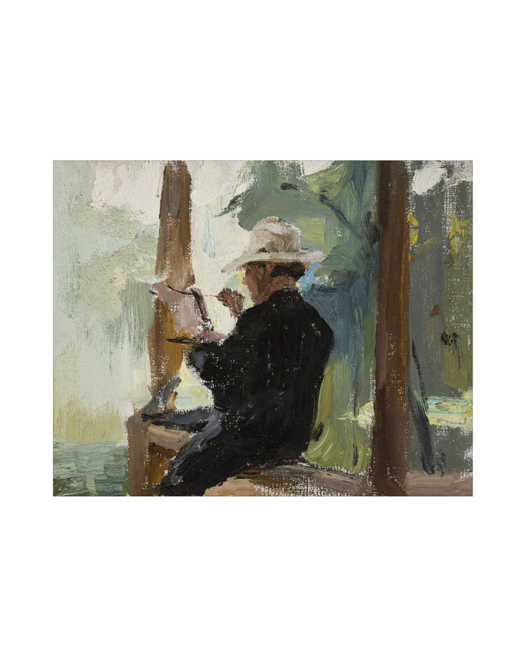 A Painter Paints