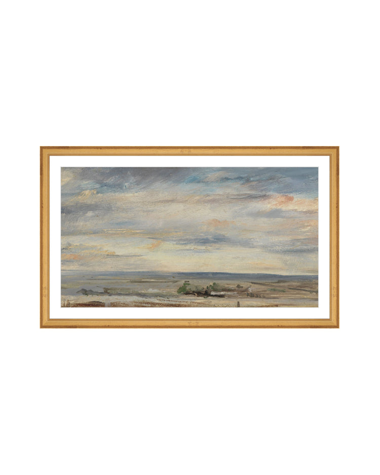 Abstract Landscape on Dawn