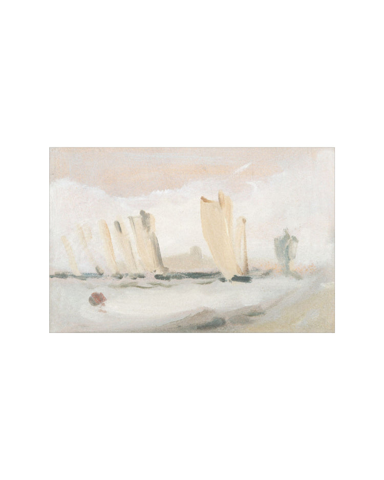 Abstract Sailboats