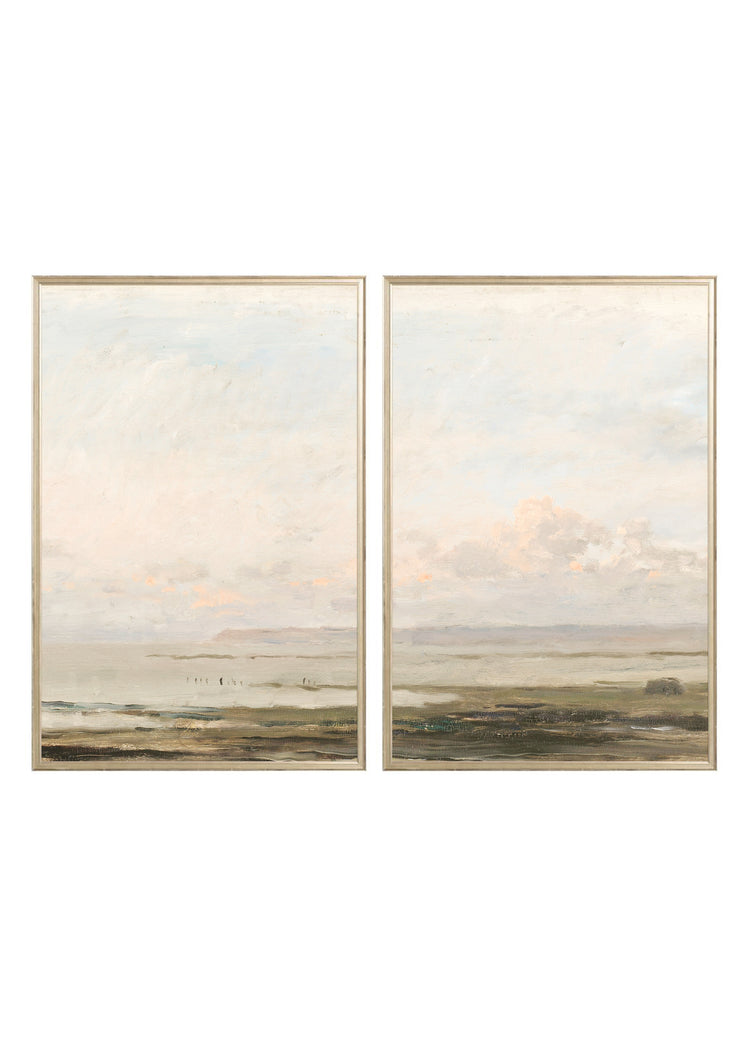 Beach Landscape Set of Two
