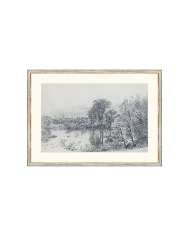 Charcoal Countryside II