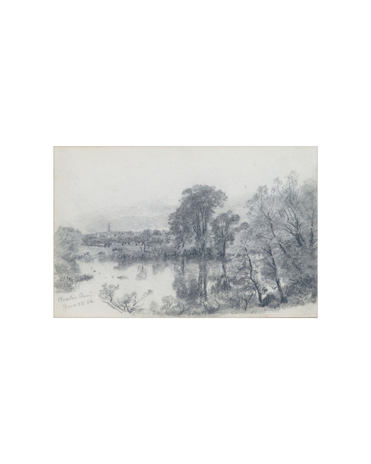 Charcoal Countryside II