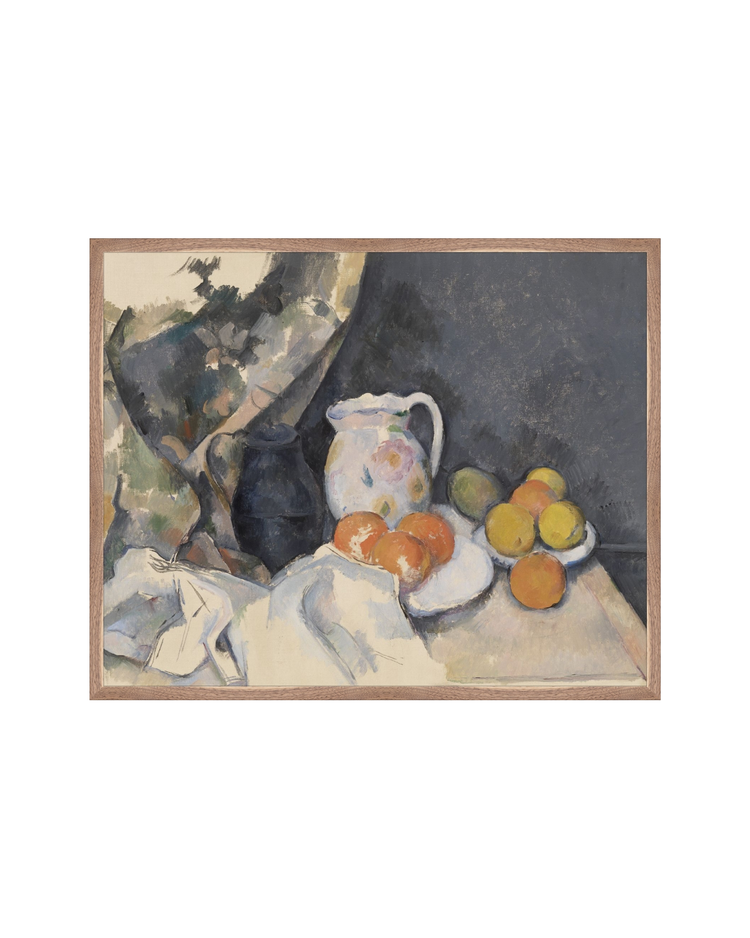 Still Life Fruit and Vases HoJ