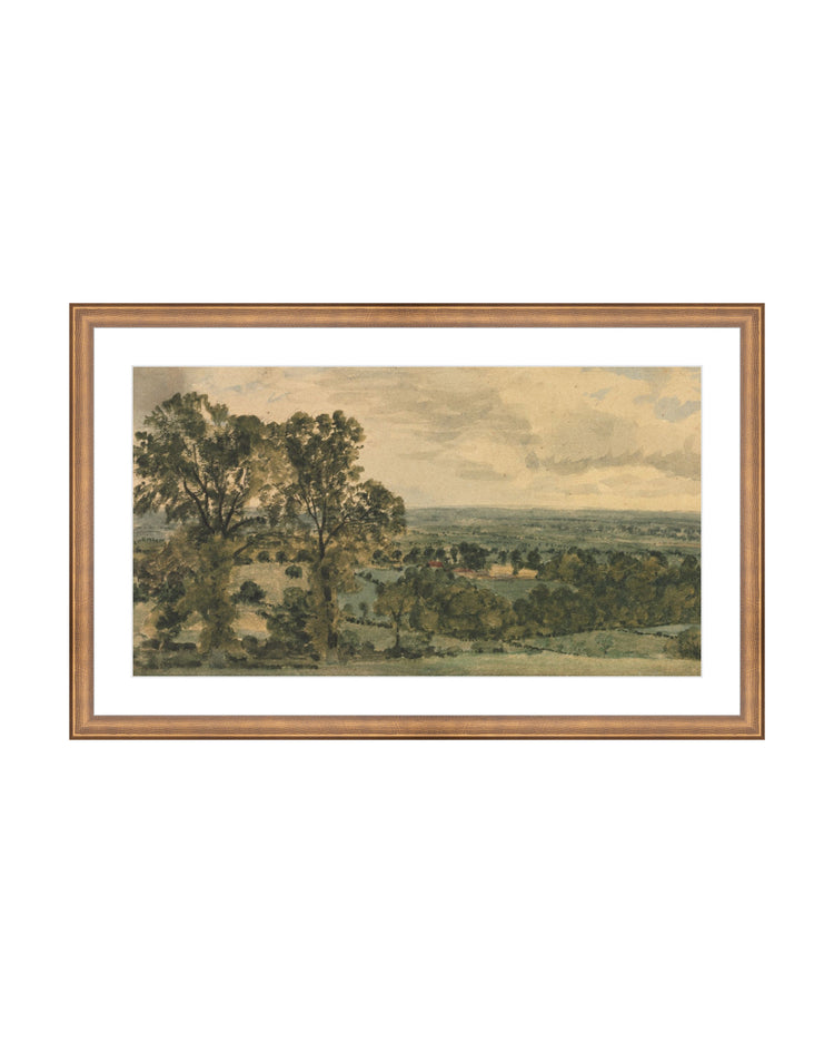 Watercolor Countryside