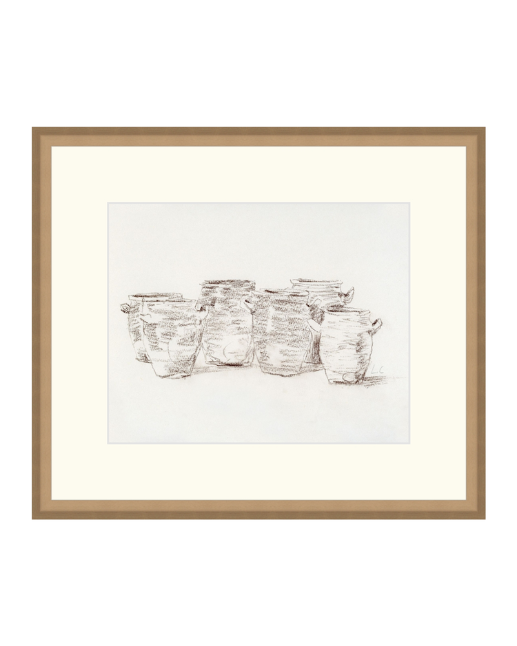 Vintage Vases Sketch