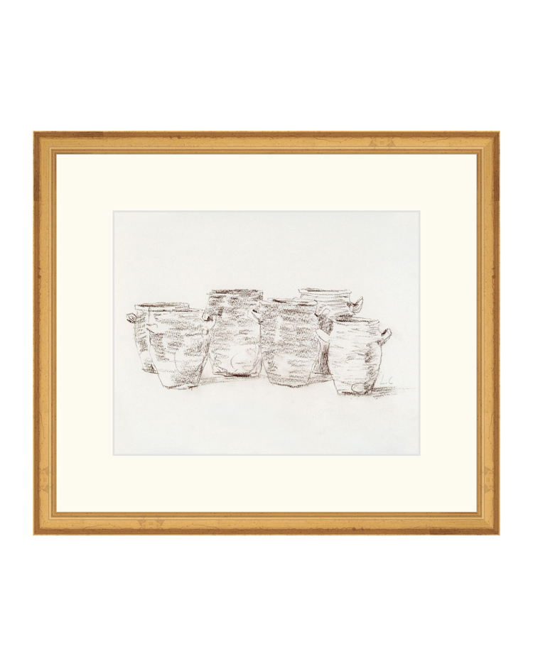 Vintage Vases Sketch