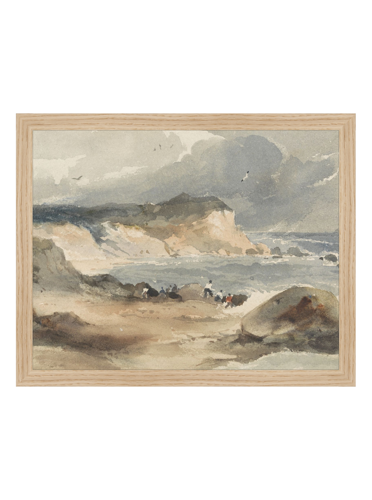 Watercolor Moody Beach HoJ 2