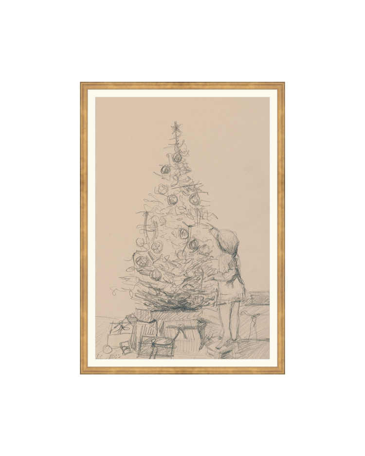 Girl Under the Tree