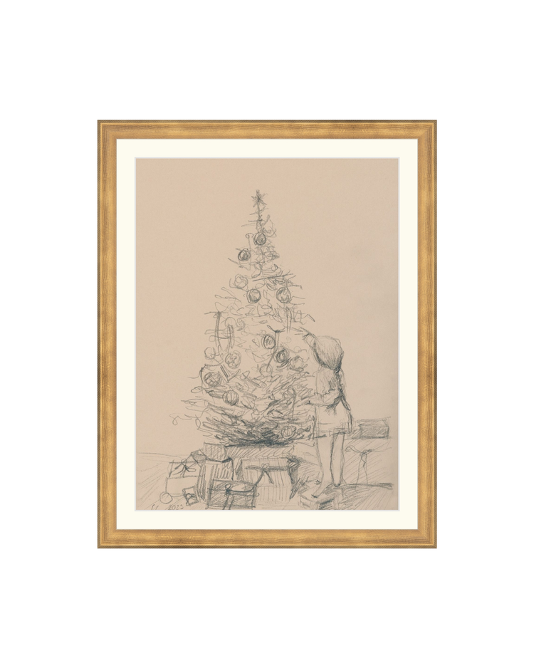 Girl Under the Tree