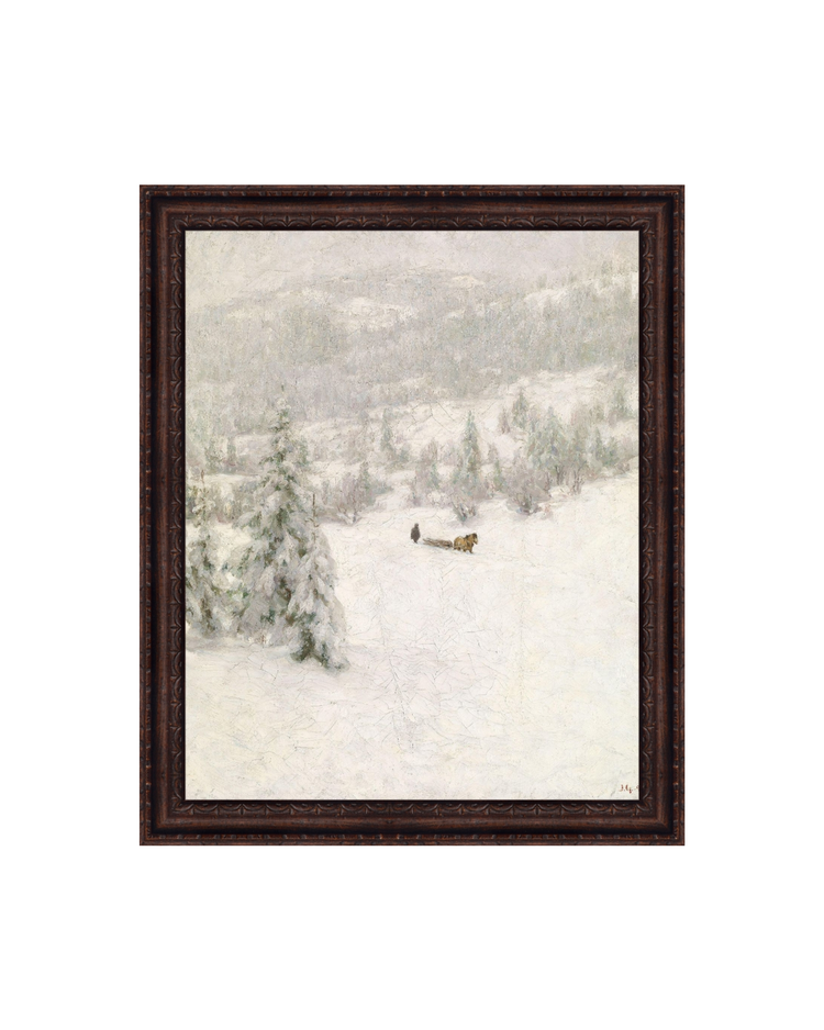 Horse in the Snow