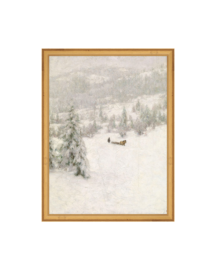 Horse in the Snow