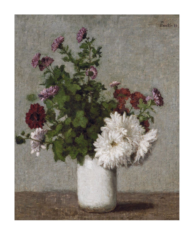 Still Life Autumn Flowers
