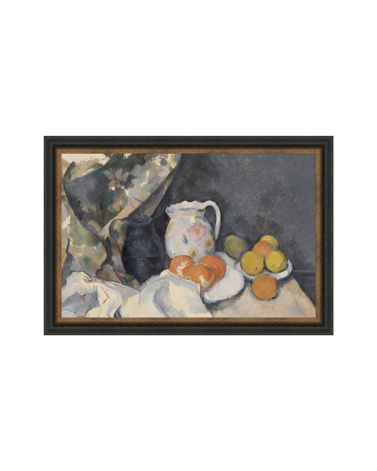 Still Life Fruit and Vases