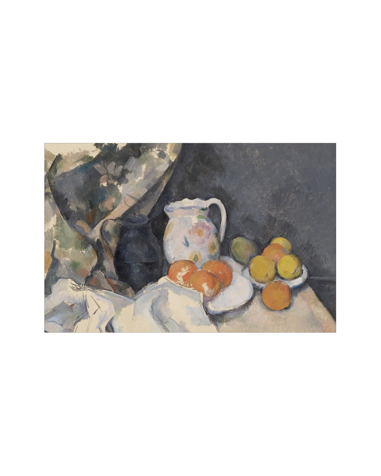 Still Life Fruit and Vases