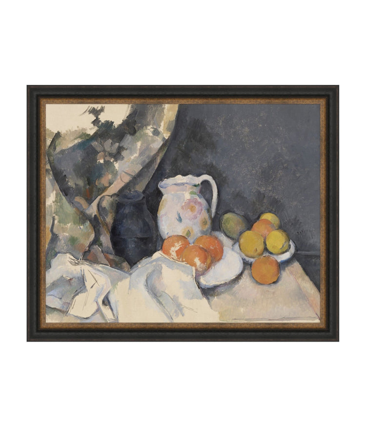 Still Life Fruit and Vases