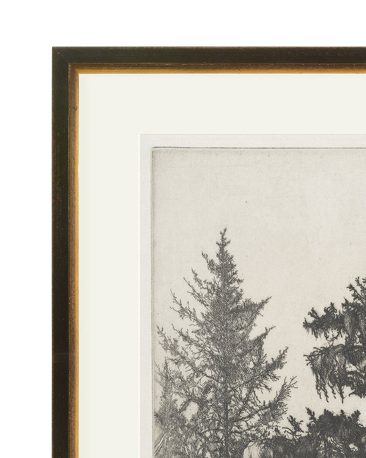 Trees Etching 2