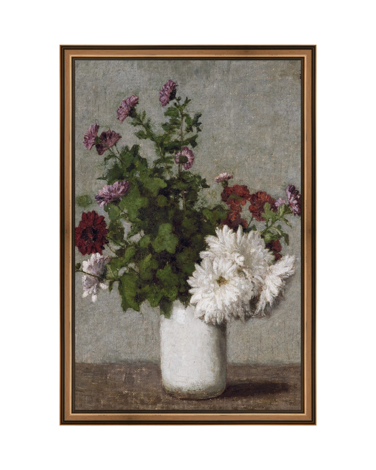 Still Life Autumn Flowers