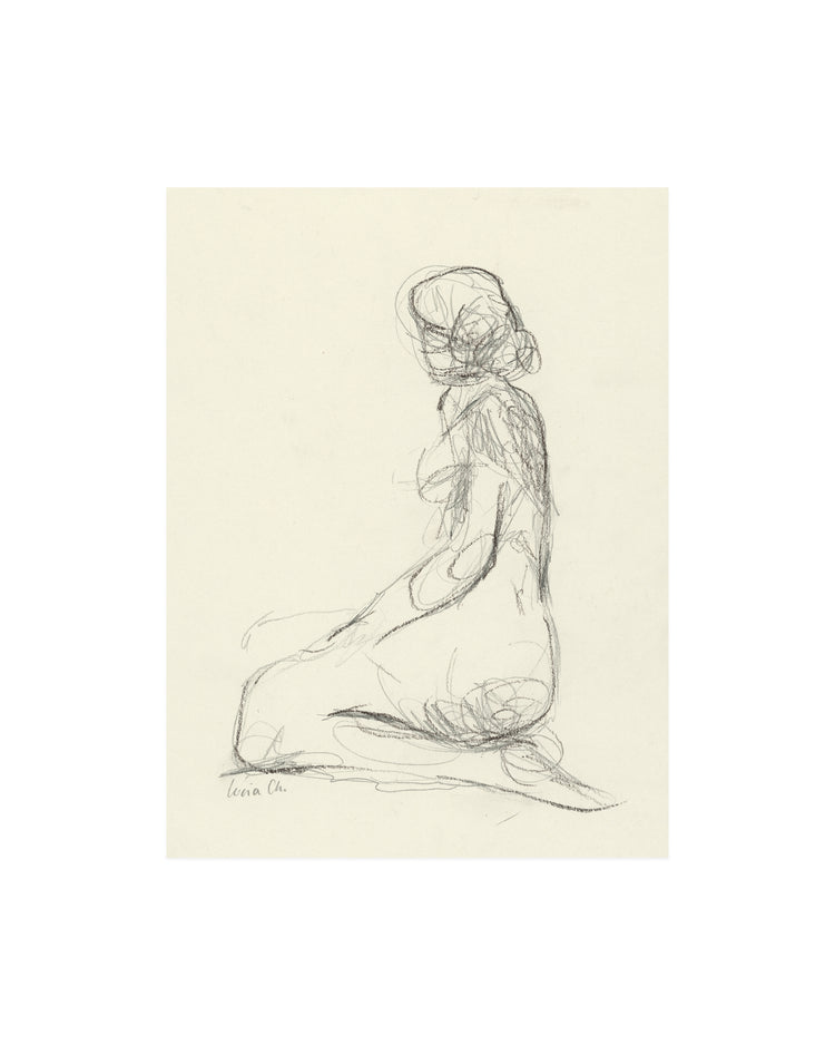 Seated Figure Study
