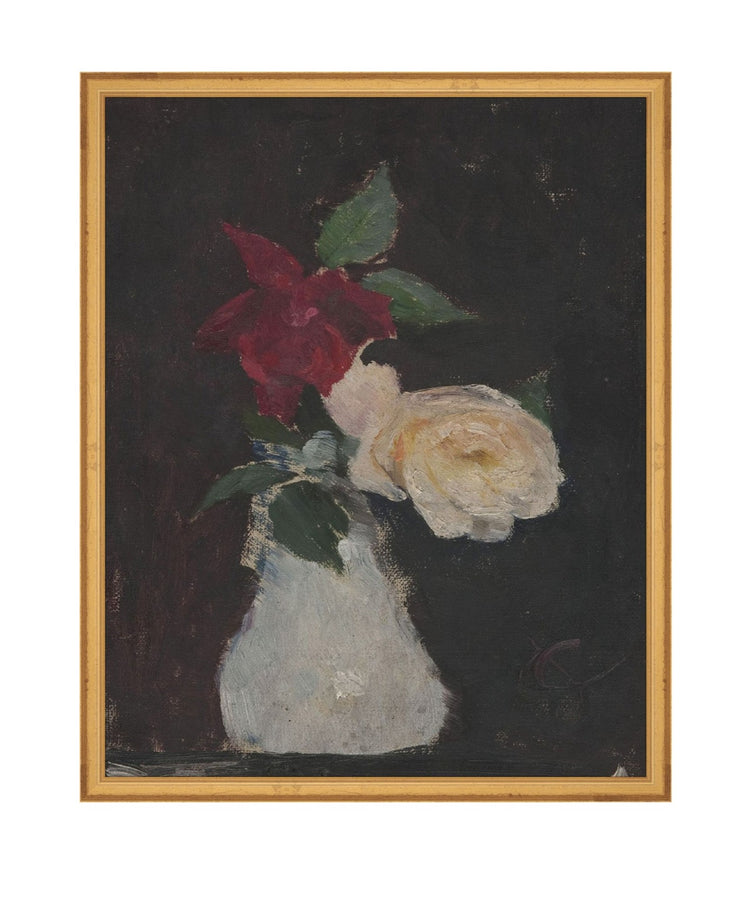 Vase of Roses II