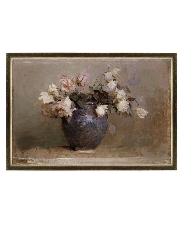 Vase of Roses