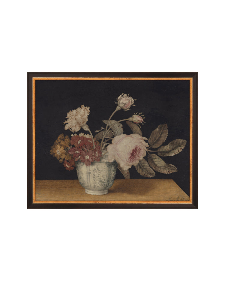 Vintage Vase of Flowers