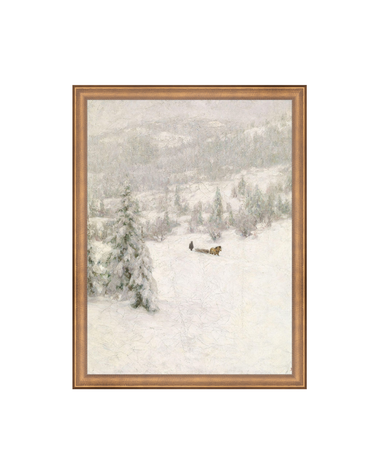 Horse in the Snow
