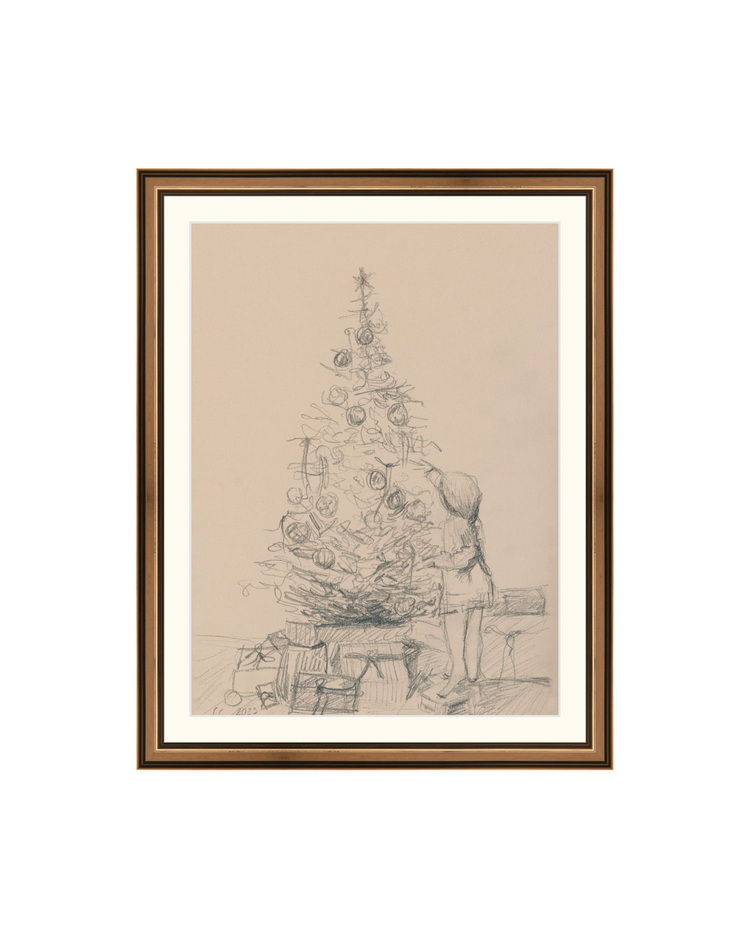 Girl Under the Tree