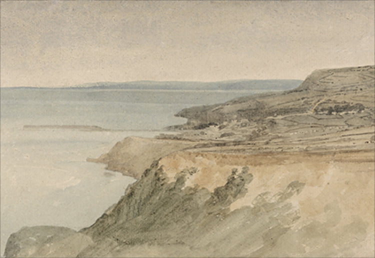 Framed Cliff. Frame: No Frame. Paper: Rag Paper. Art Size: 11x16. Final Size: 11'' X 16''