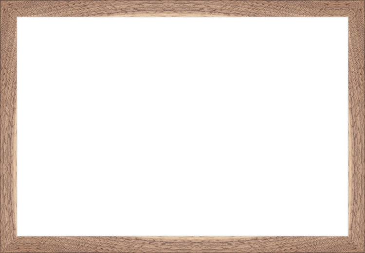 Natural Walnut Frame. Opening Size: 10x15. Final Size: 11'' X 16''