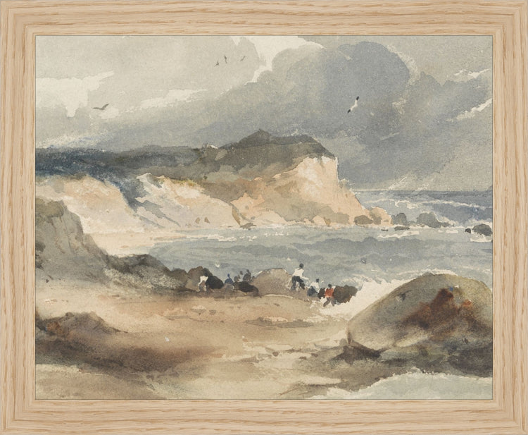 Watercolor Moody Beach HoJ