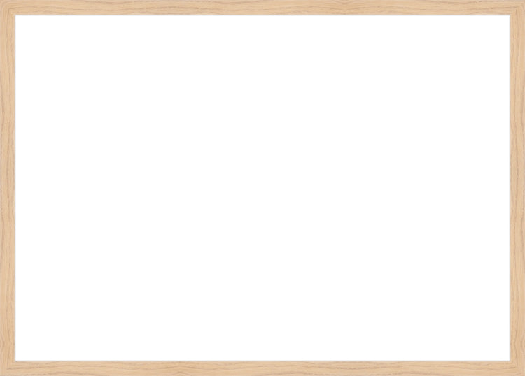 Natural Wood Frame. Opening Size: 19x27. Final Size: 20'' X 28''