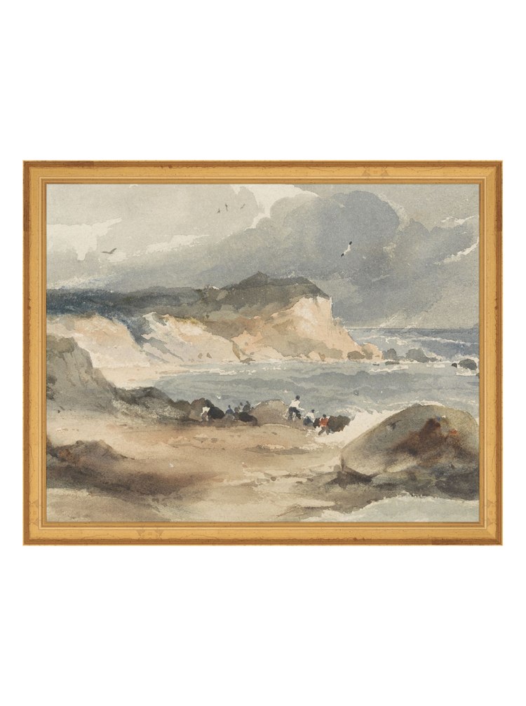 Watercolor Moody Beach HoJ 2