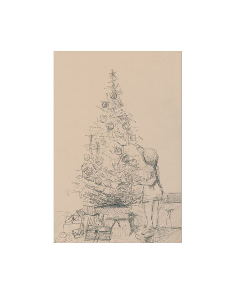 Girl Under the Tree