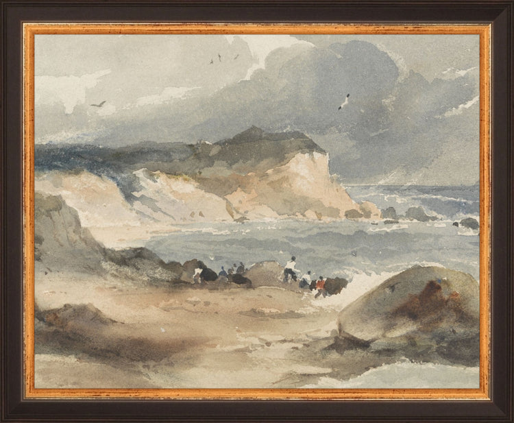 Watercolor Moody Beach HoJ