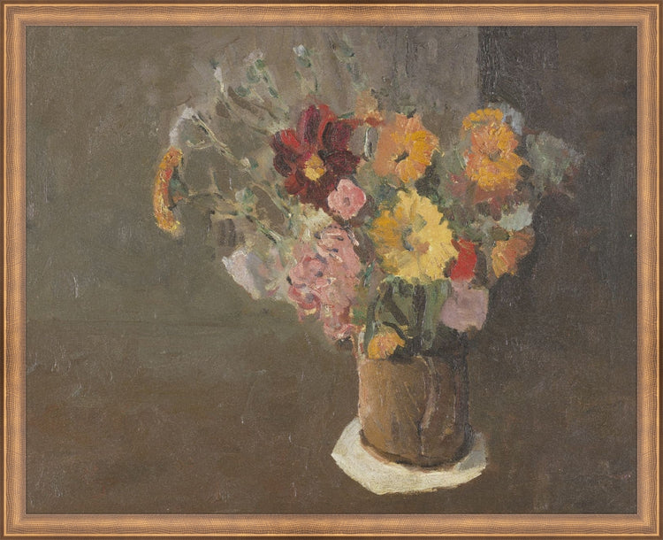 Vintage Vase of Flowers II HoJ