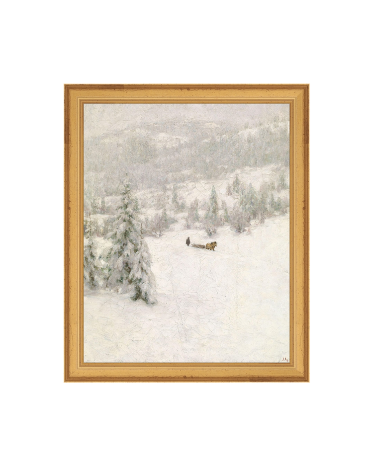 Horse in the Snow